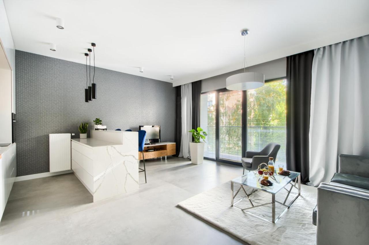 Zlota Luxury Apartments Warschau Exterior foto